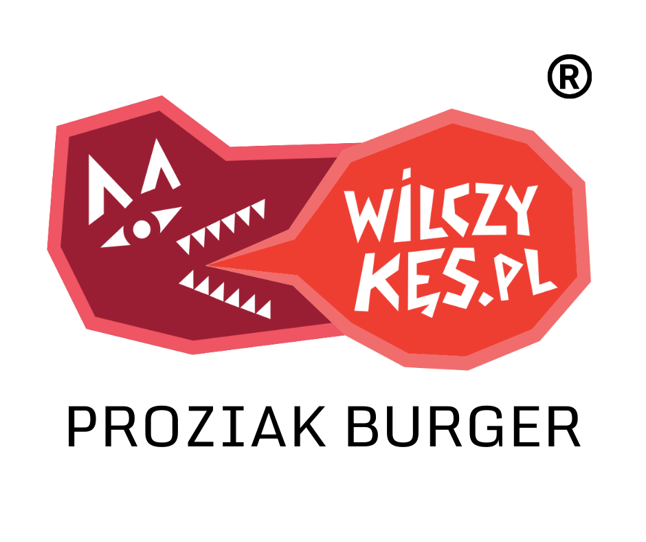 logo proziak burger - autorskie burgery restauracji Wilczy Kęs w Bieszczadach k Cisnej